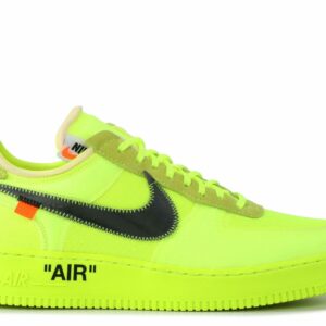 Nike Off-White x Air Force 1 Low 'Volt' Unfading Sneaker