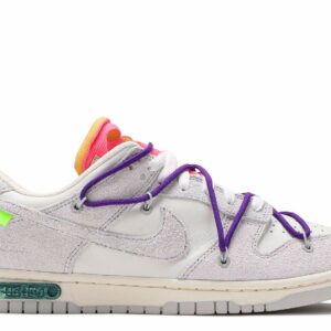Nike Off-White x Dunk Low 'Lot 15 of 50' Everlasting Sneaker