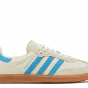 Sporty Rich X Samba OG Cream Blue Unfading Sneaker