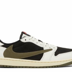 Travis Scott X Wmns Air Jordan 1 Retro Low OG SP Olive Unfading Sneaker